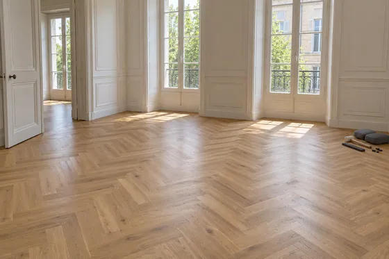 Geometrik bâton rompu — Tourny verni posé — mise en situation