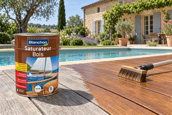 Saturateur bois 5L — mise en situation