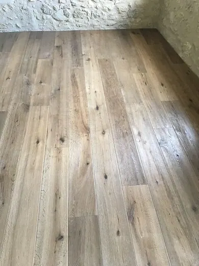 Pose parquet contrecollé chêne Atelier — photo 1